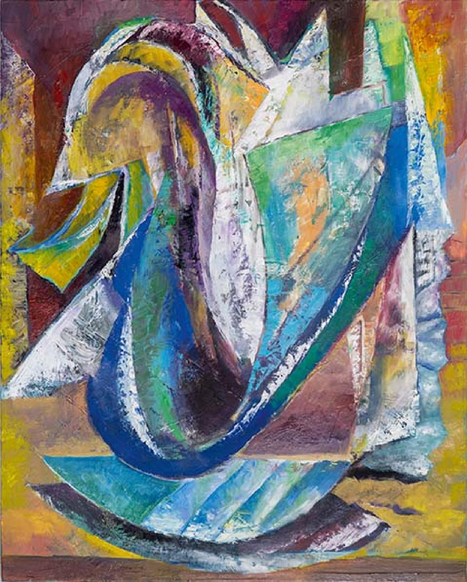 Leonard Lorenz: Orakel
2025 ▪ 100 x 80 ▪ Oil on canvas