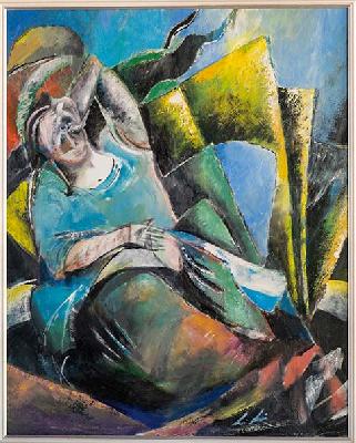 Leonard Lorenz Schlafende Frau