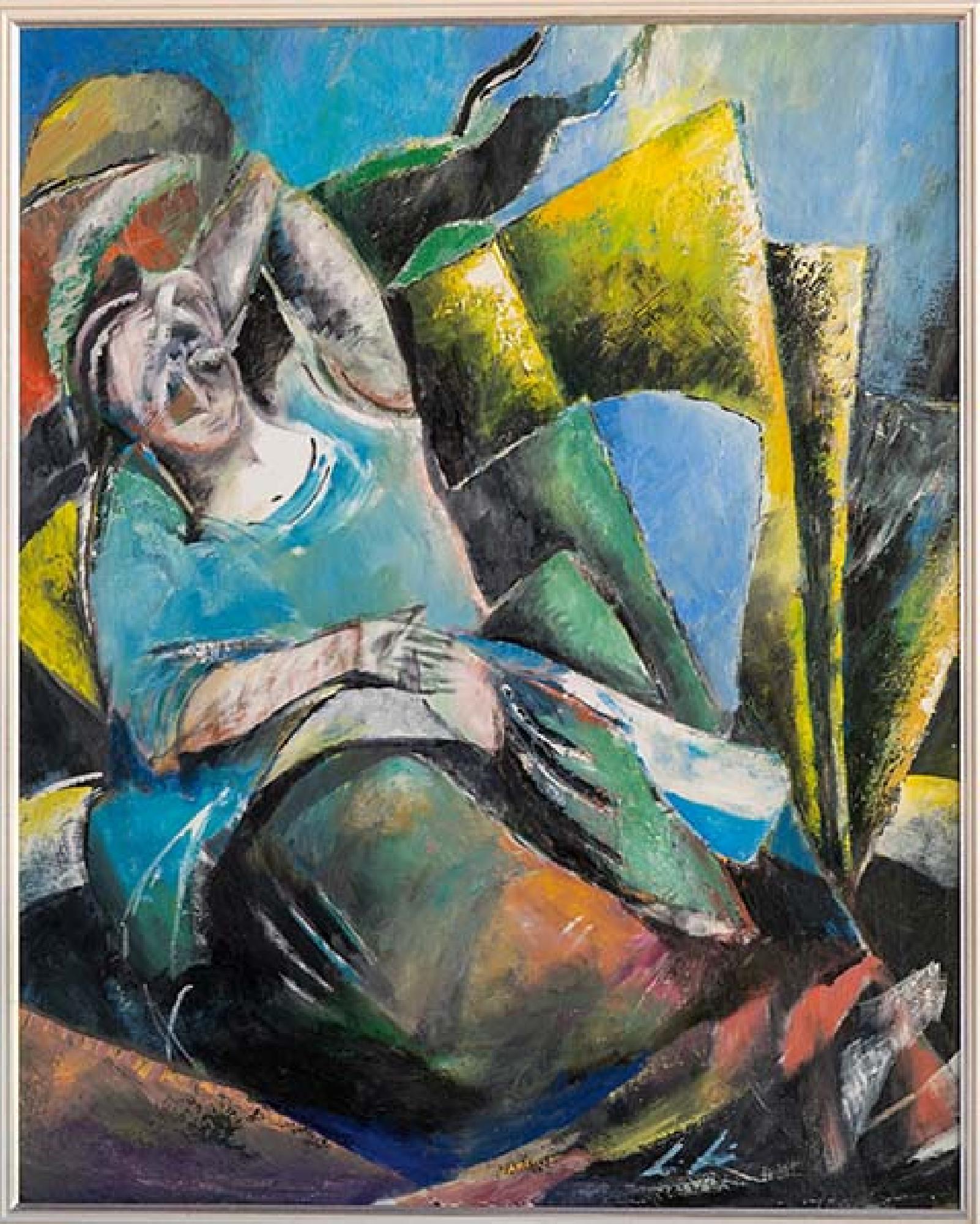 Leonard Lorenz: Schlafende&nbsp;Frau
2026&nbsp;&blacksquare;&nbsp;100&nbsp;×&nbsp;80cm&nbsp;&blacksquare;&nbsp;Oil&nbsp;on&nbsp;canvas