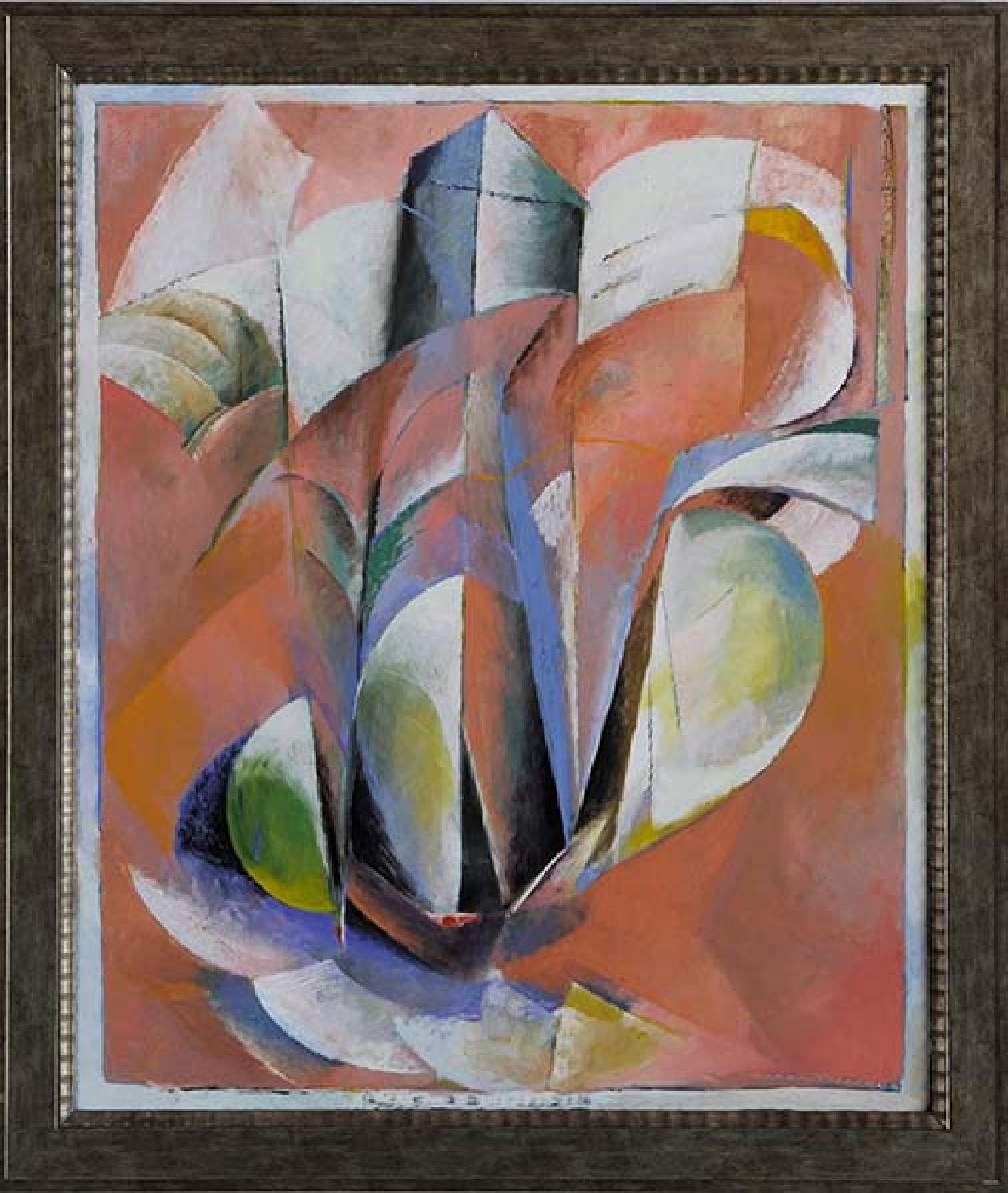 Leonard Lorenz: Schwingung&nbsp;II
2015&nbsp;&blacksquare;&nbsp;120&nbsp;×&nbsp;100cm&nbsp;&blacksquare;&nbsp;Oil&nbsp;on&nbsp;canvas